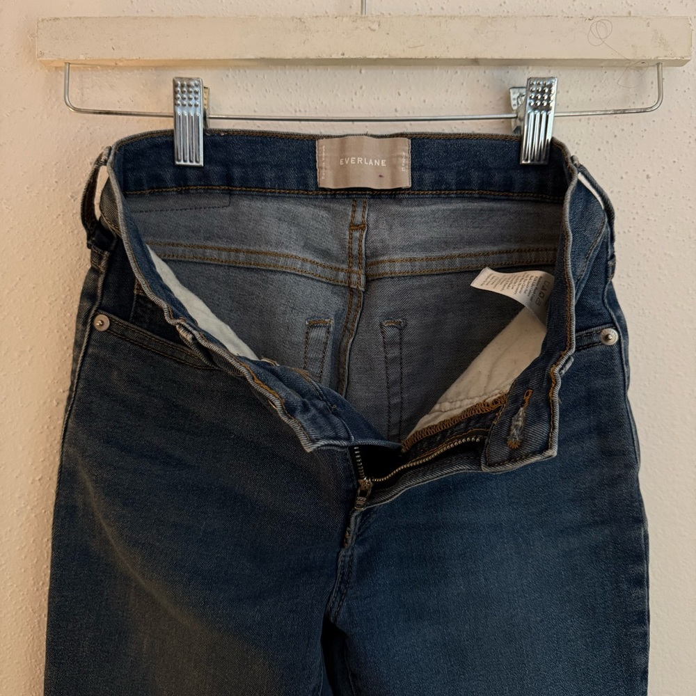 Everlane Dark Blue Women's Skinny Jeans - Picture 3 of 6